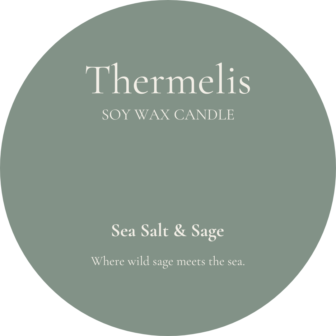 Sea Salt & Sage | Scented Candle | Coming Soon