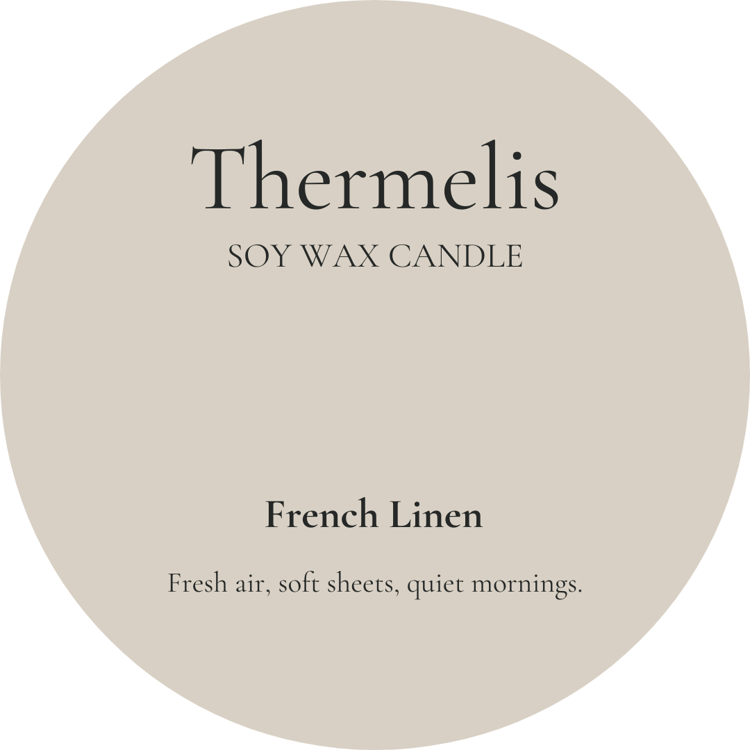 French Linen | Scented Candle | Coming Soon
