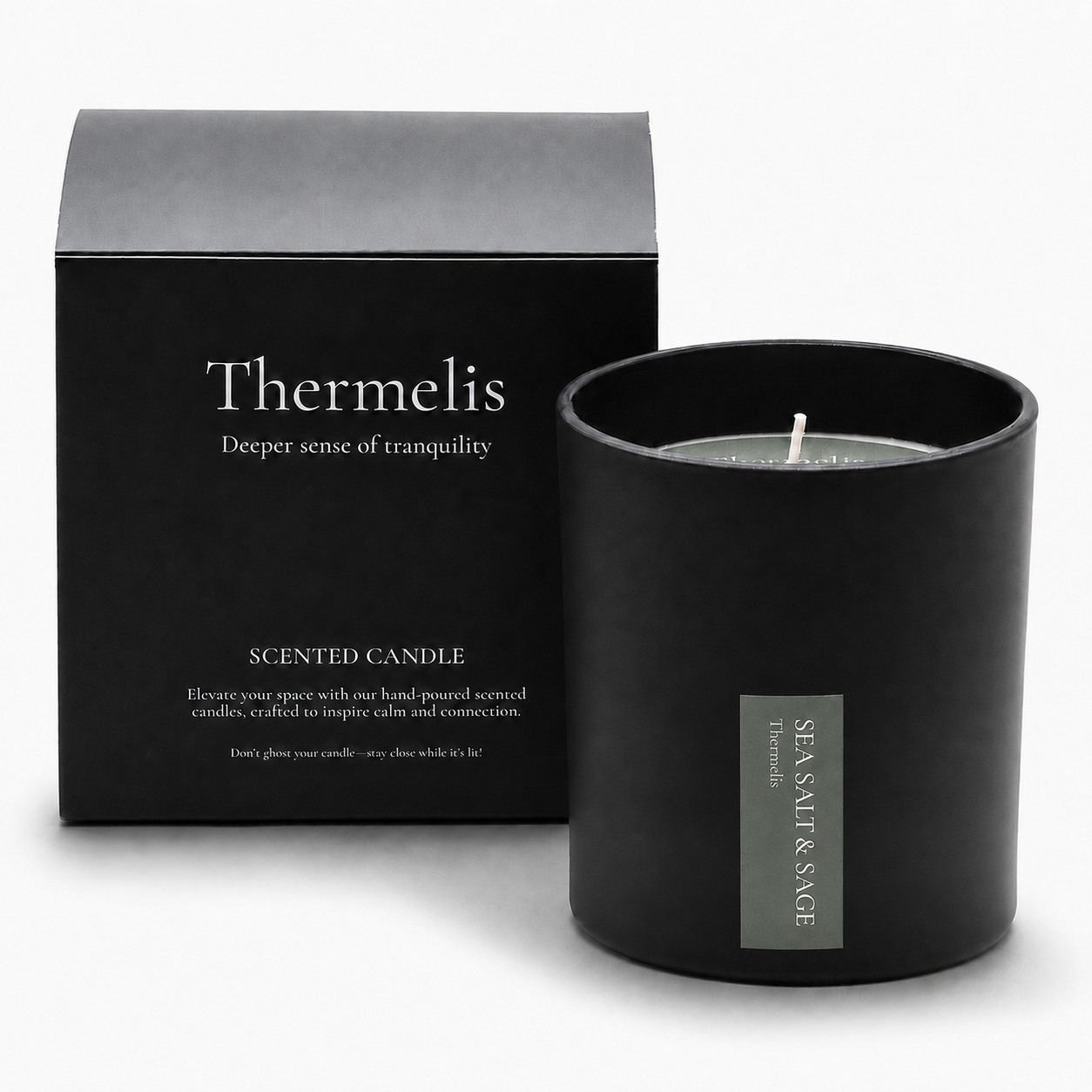Sea Salt & Sage | Scented Candle | Coming Soon